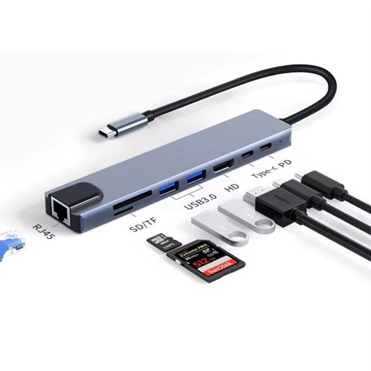 Adaptateur USB 8 en 1